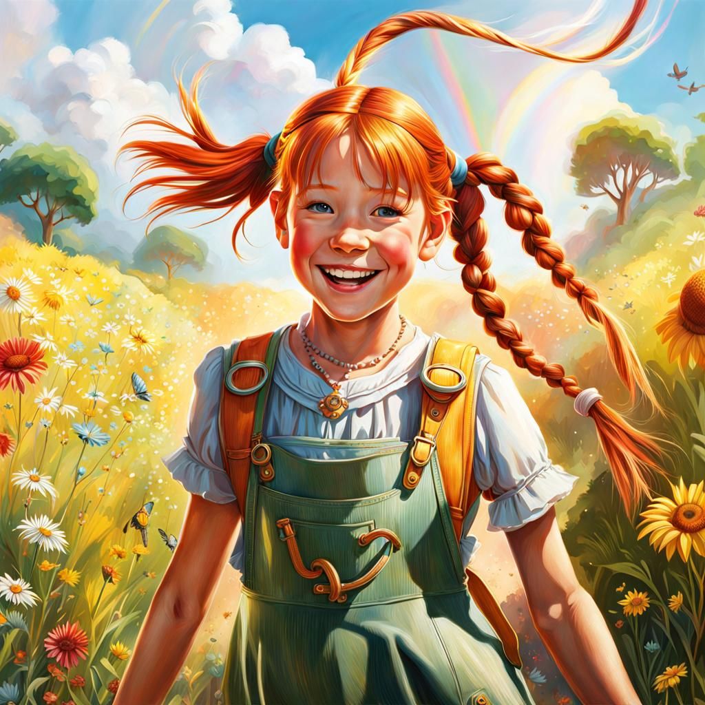 Ahoy! I am Pippi Longstocking