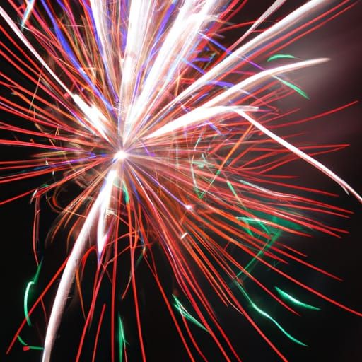 Explosive colours