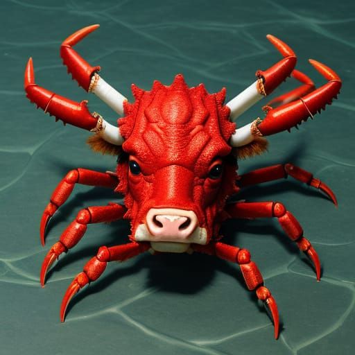 Cow with Crab Legs: A Hybrid Creature
