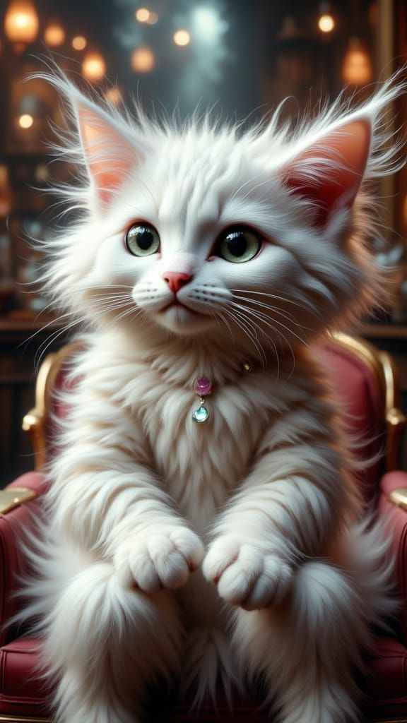 Drama Queen Cat Dictates New Look