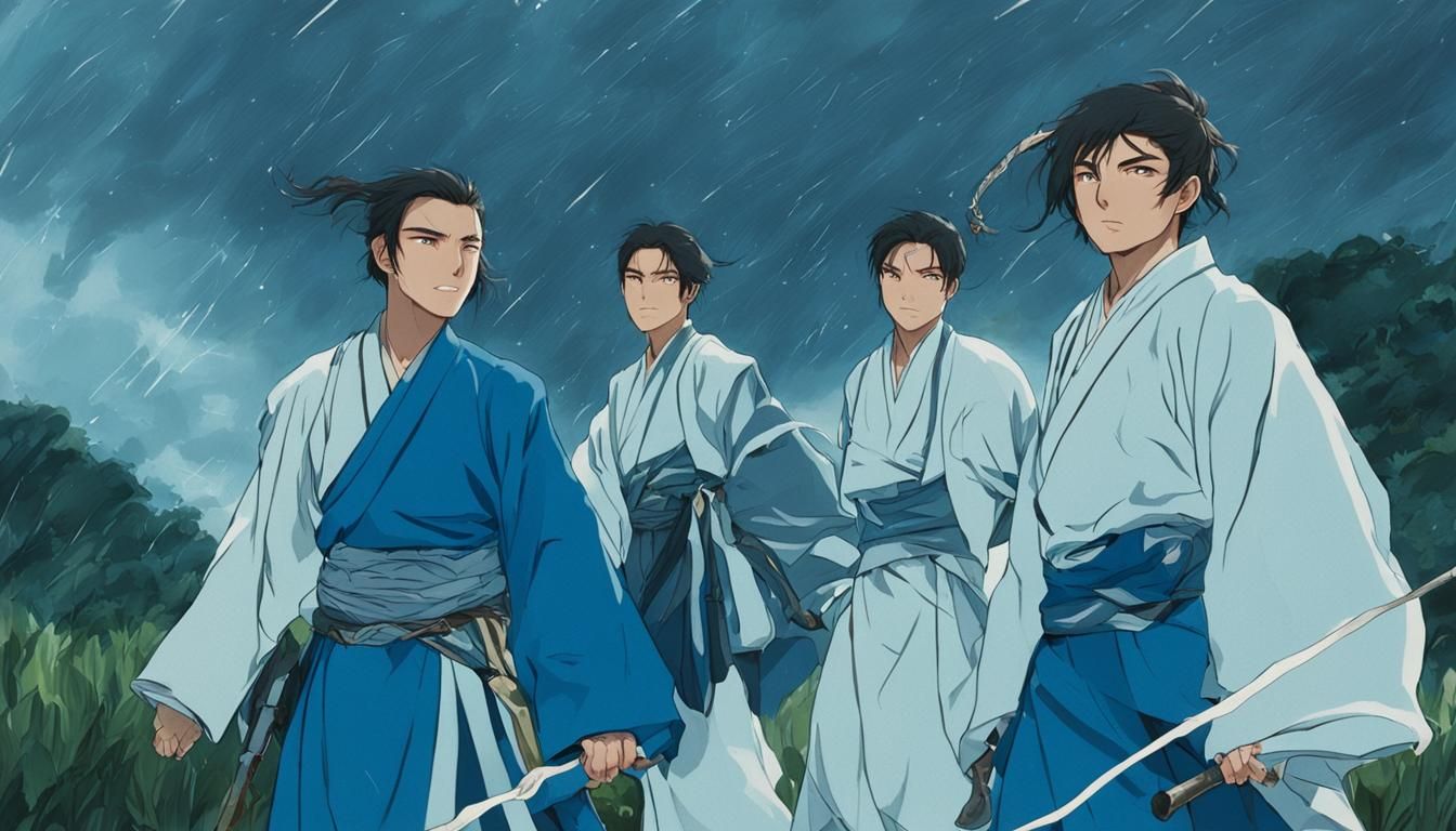 Samurai Brethren in the Rain