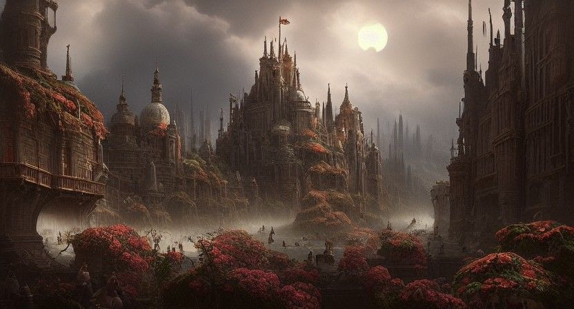 Epic Cinematic Digital Matte Painting