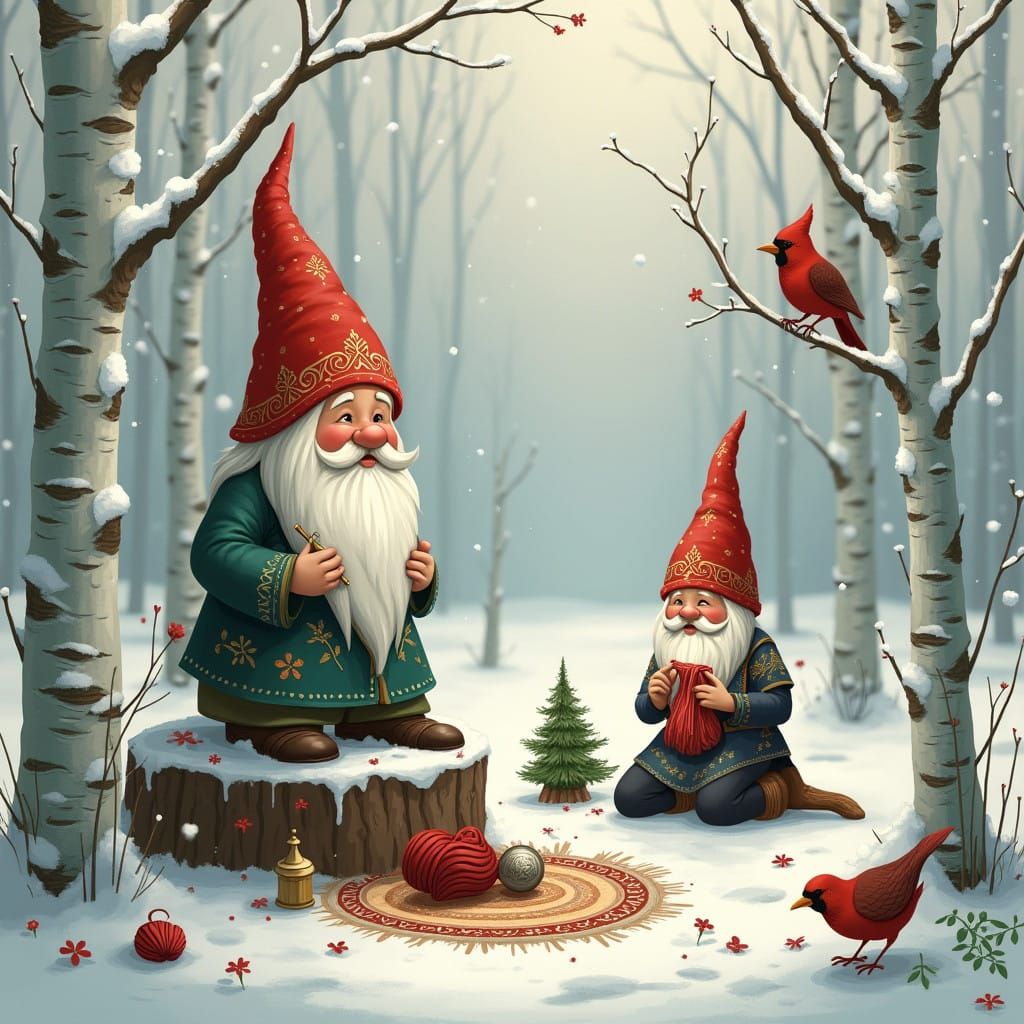 Threads of the Snowbound Circle