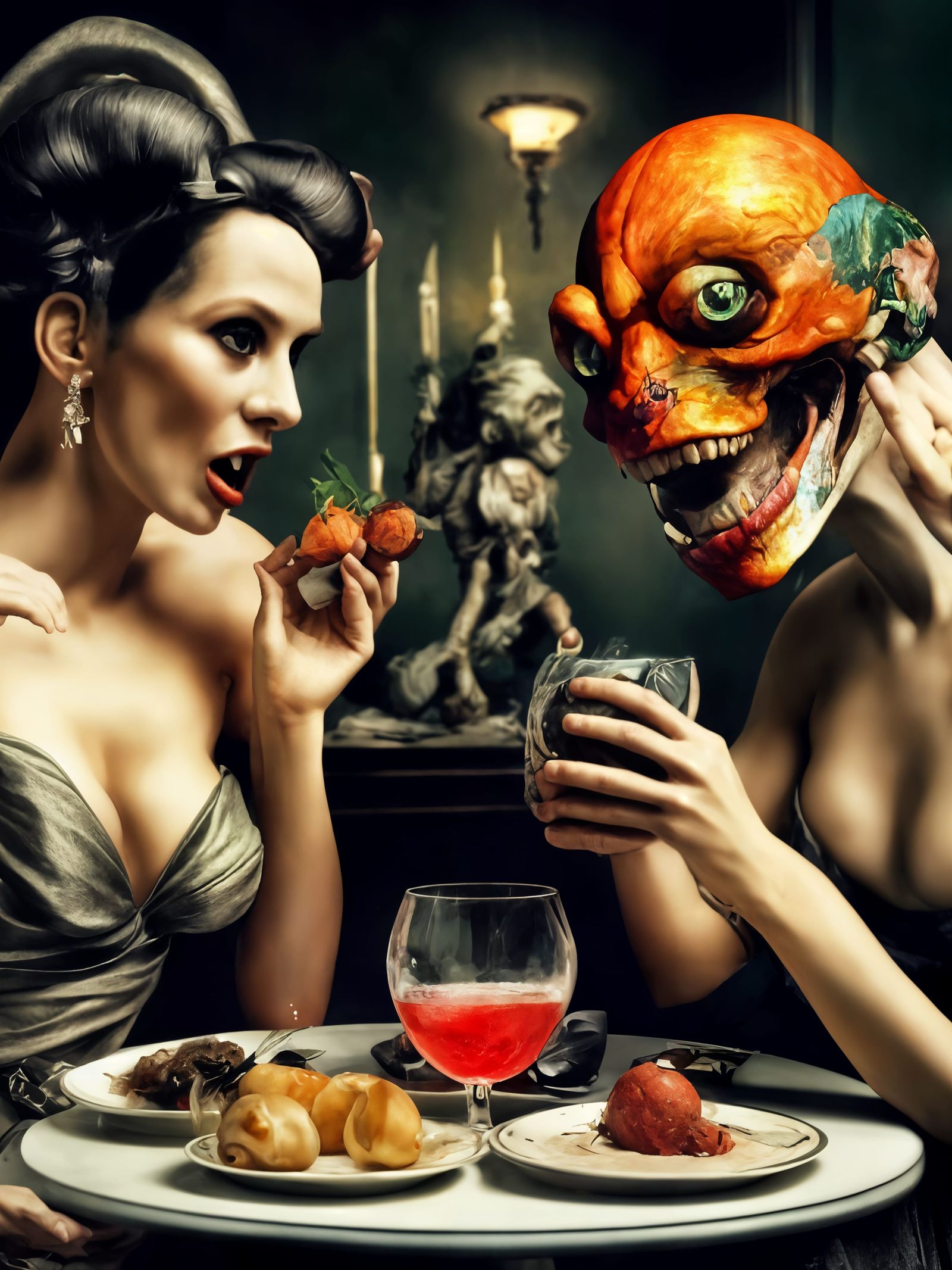 <<Lurid Tales: Monthly! 'The drink that turned my Girlfriend...