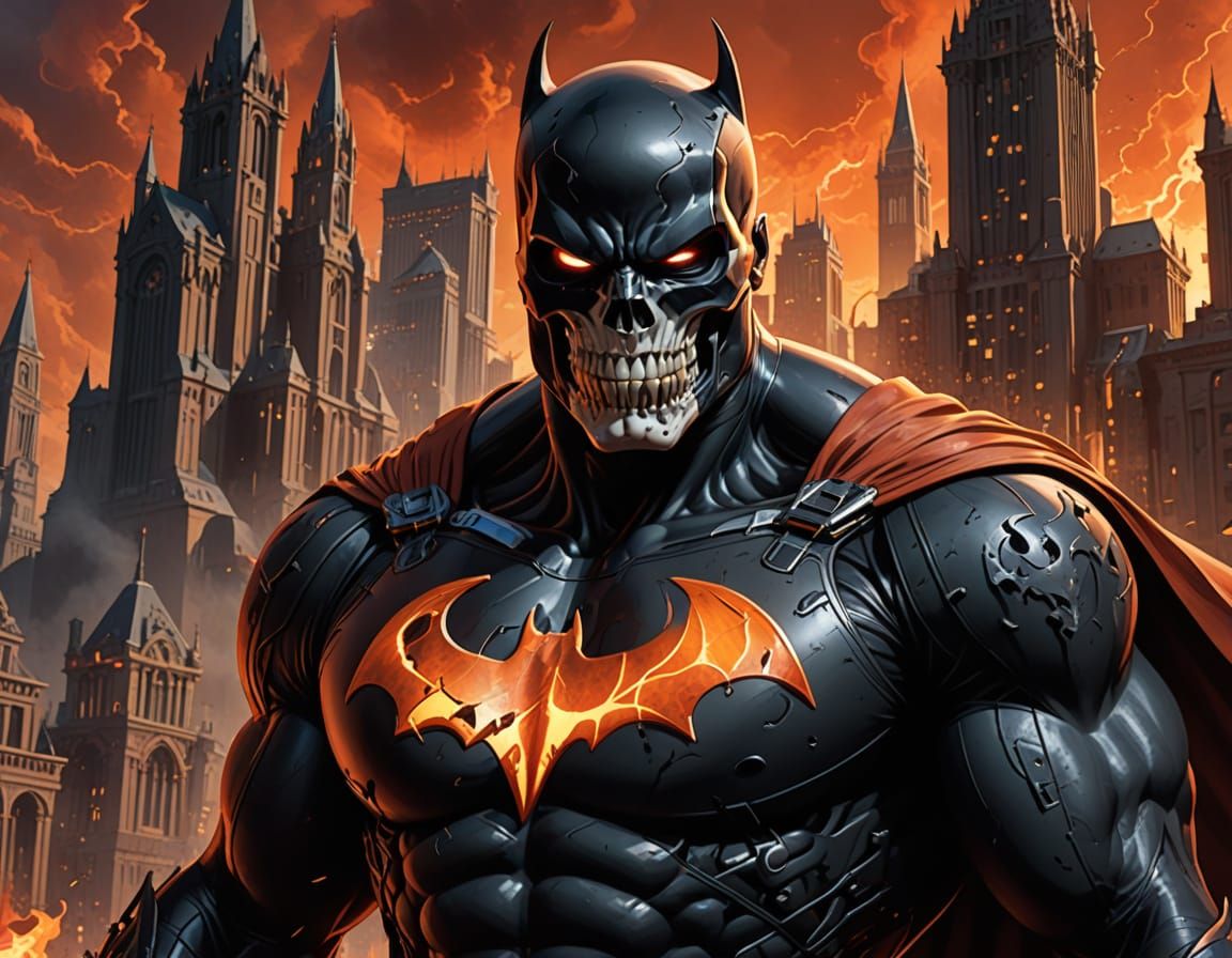 Dark Hero of Hellish Gotham