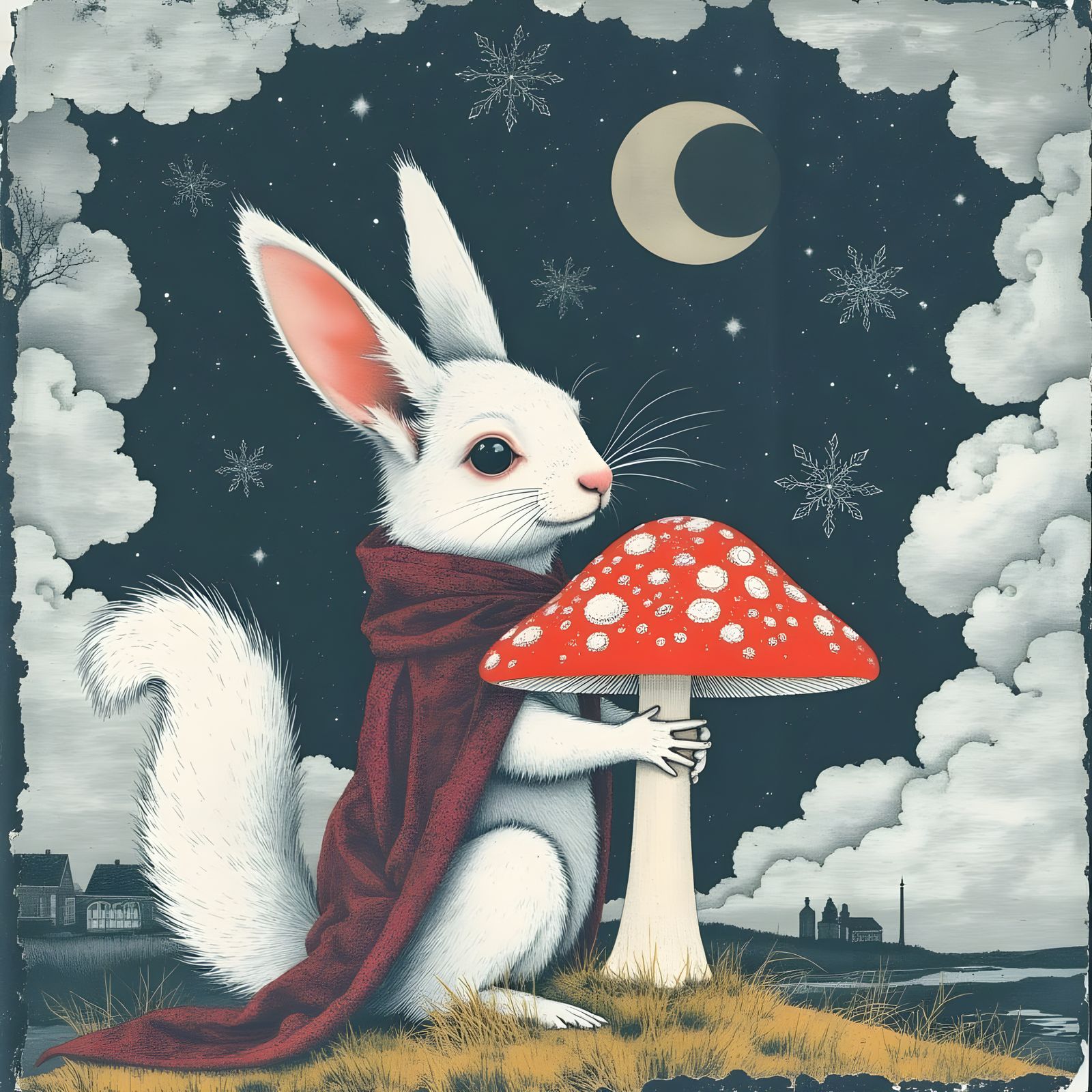 <lora:CorvidiconFlux:1.0>  A whimsical bunny squirrel