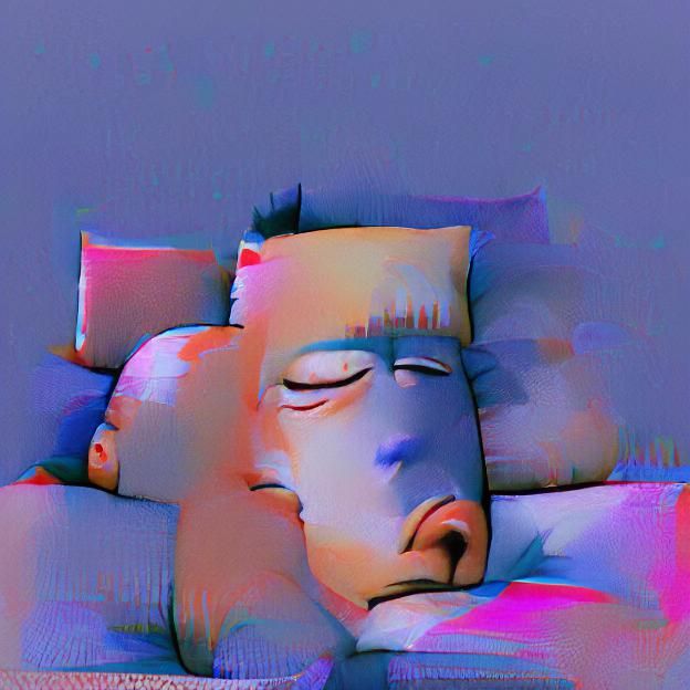 AI Generated Image of Sleep