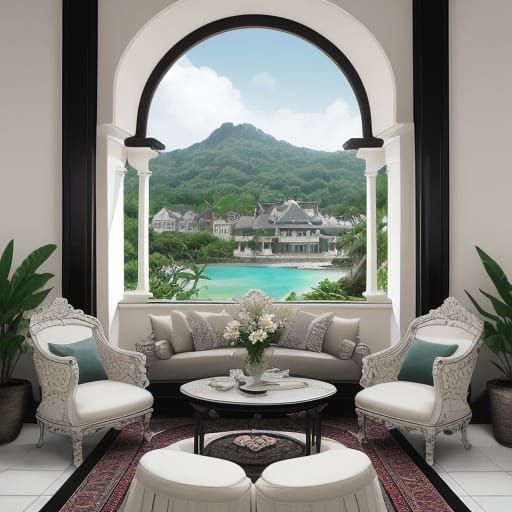 Hyperrealistic Black and White Architectural Wonders