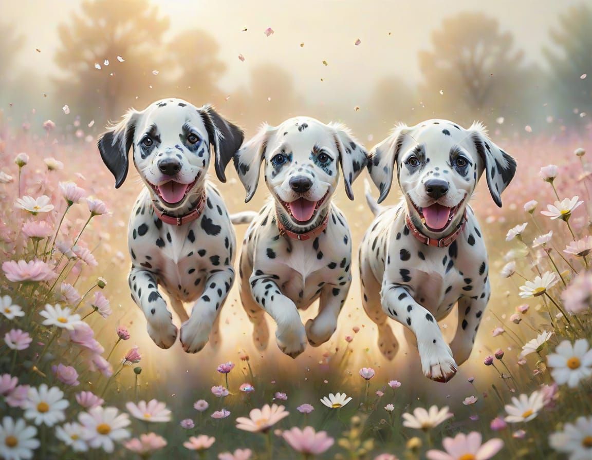🥇Dalmatian puppies