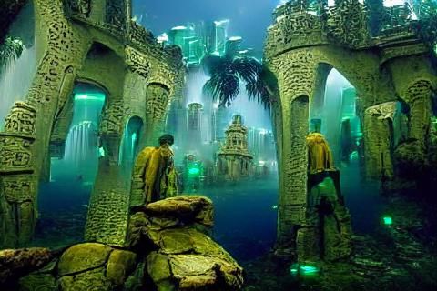 Mysterious Ancient Tomb Entrance