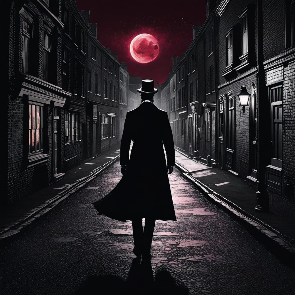 Jack the Ripper in Geometric Abstract Film Noir