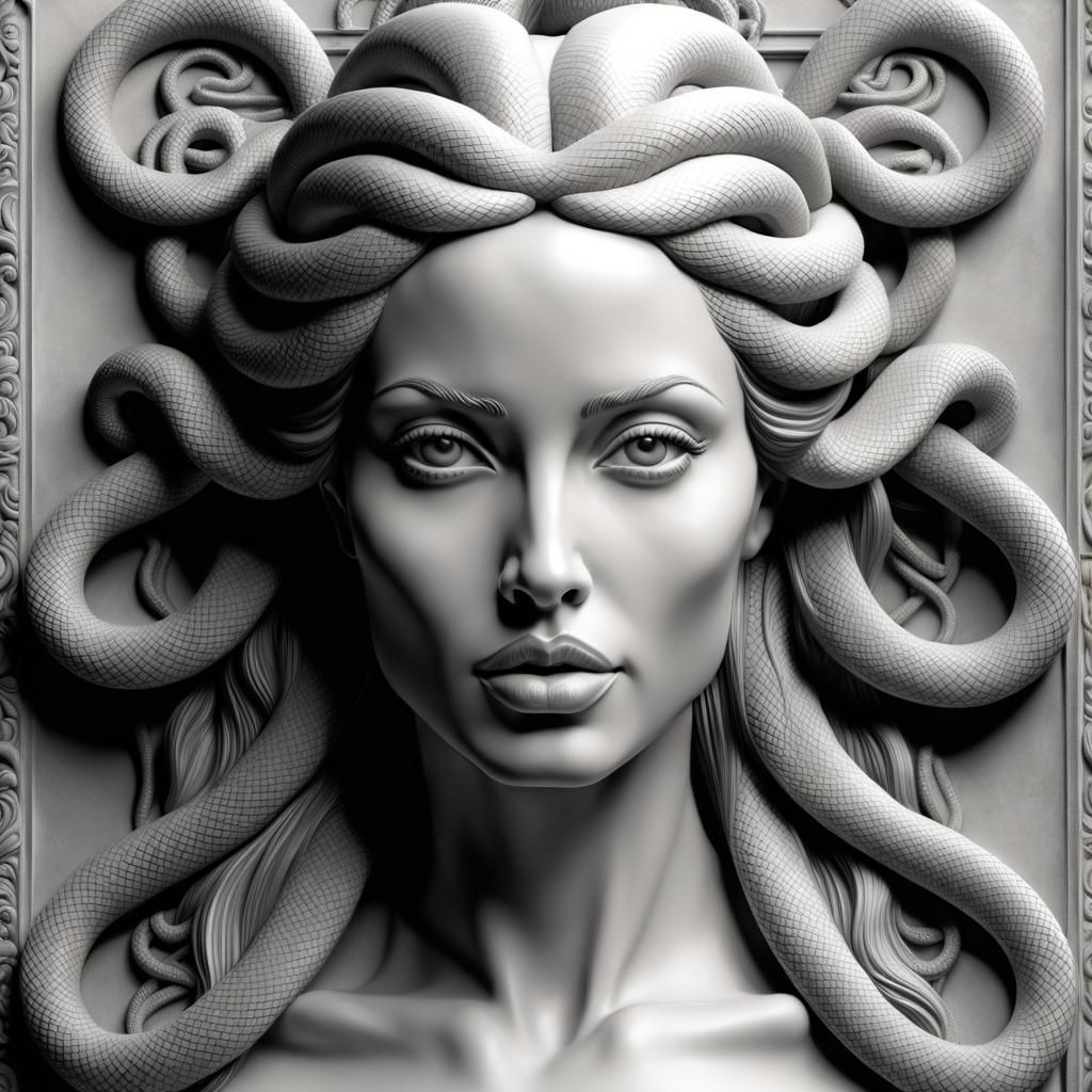 Agelina Jolie Medusa