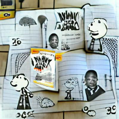 Diary of a Wimpy Kid Mandela Catalogue Illustration
