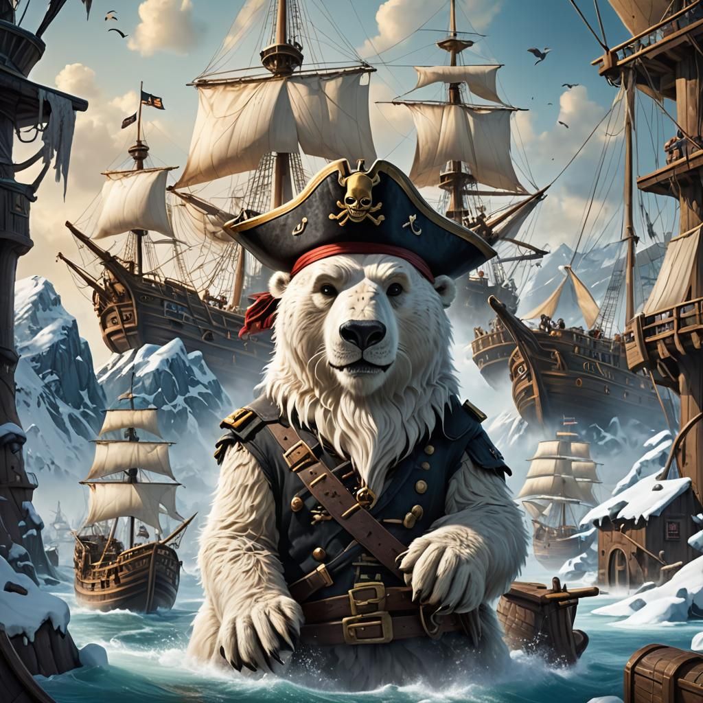I want to be a Pirat in the cold polar and everything would ...