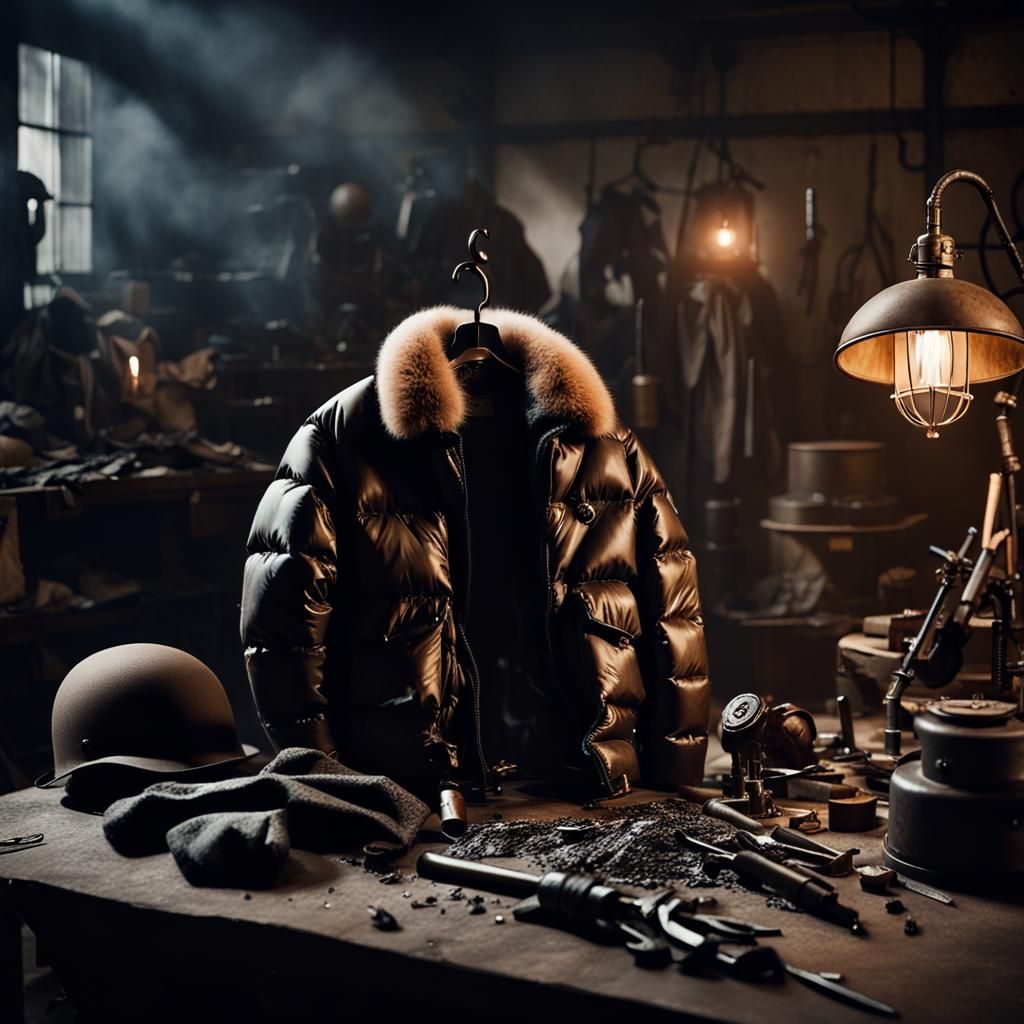 Dark Academia Still Life with Louis Vuitton Jacket