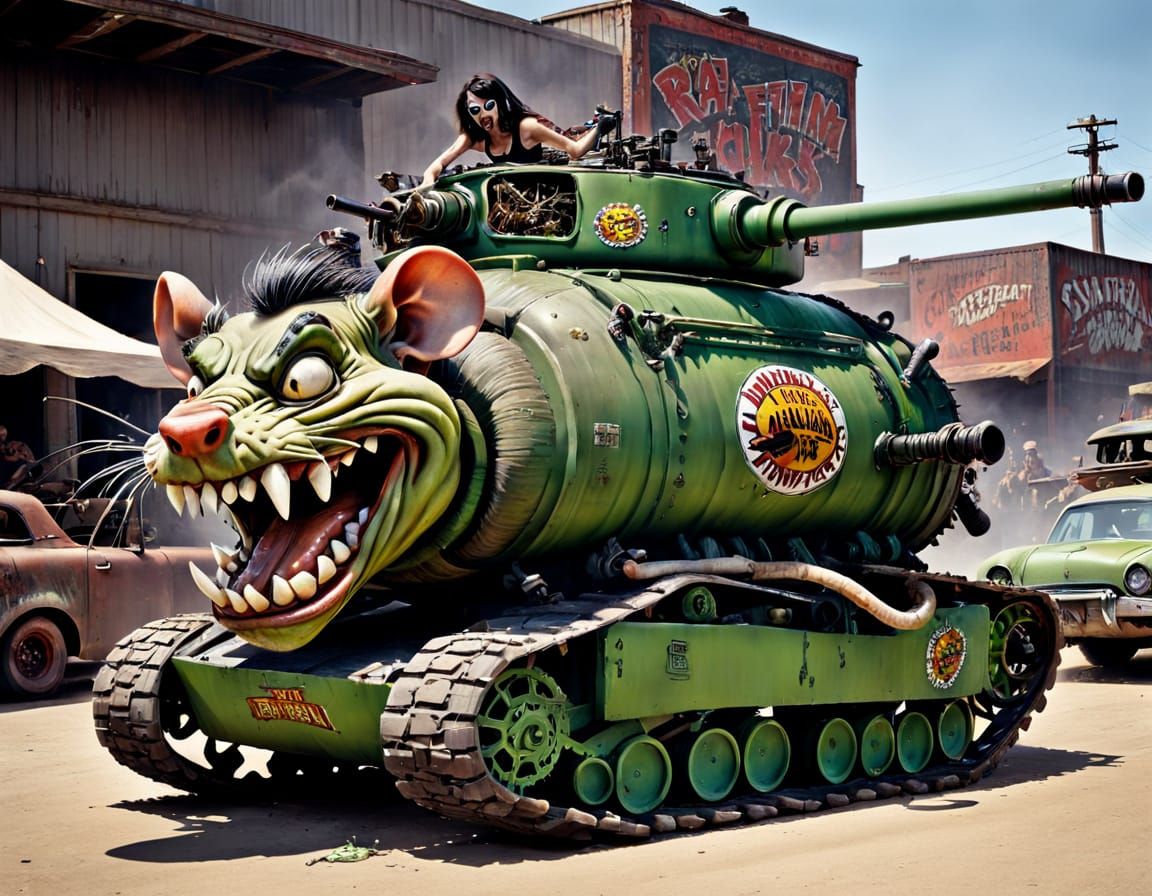 Rat finks, Suicide tanks, and Cannibal Girls