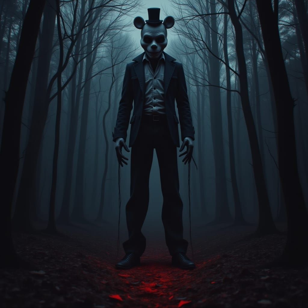 Five Nights at Freddy's Puppet in Horrorcore Style