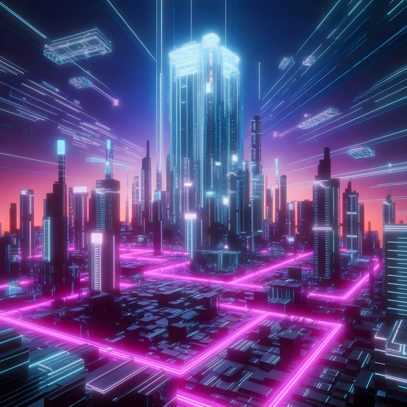 Vaporwave City