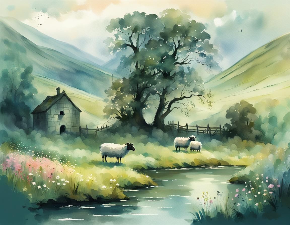 idyllic Scotland