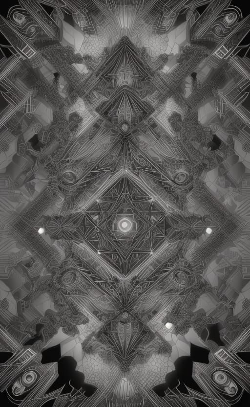 Escher-Inspired Thomas the Tank Engine Train Art