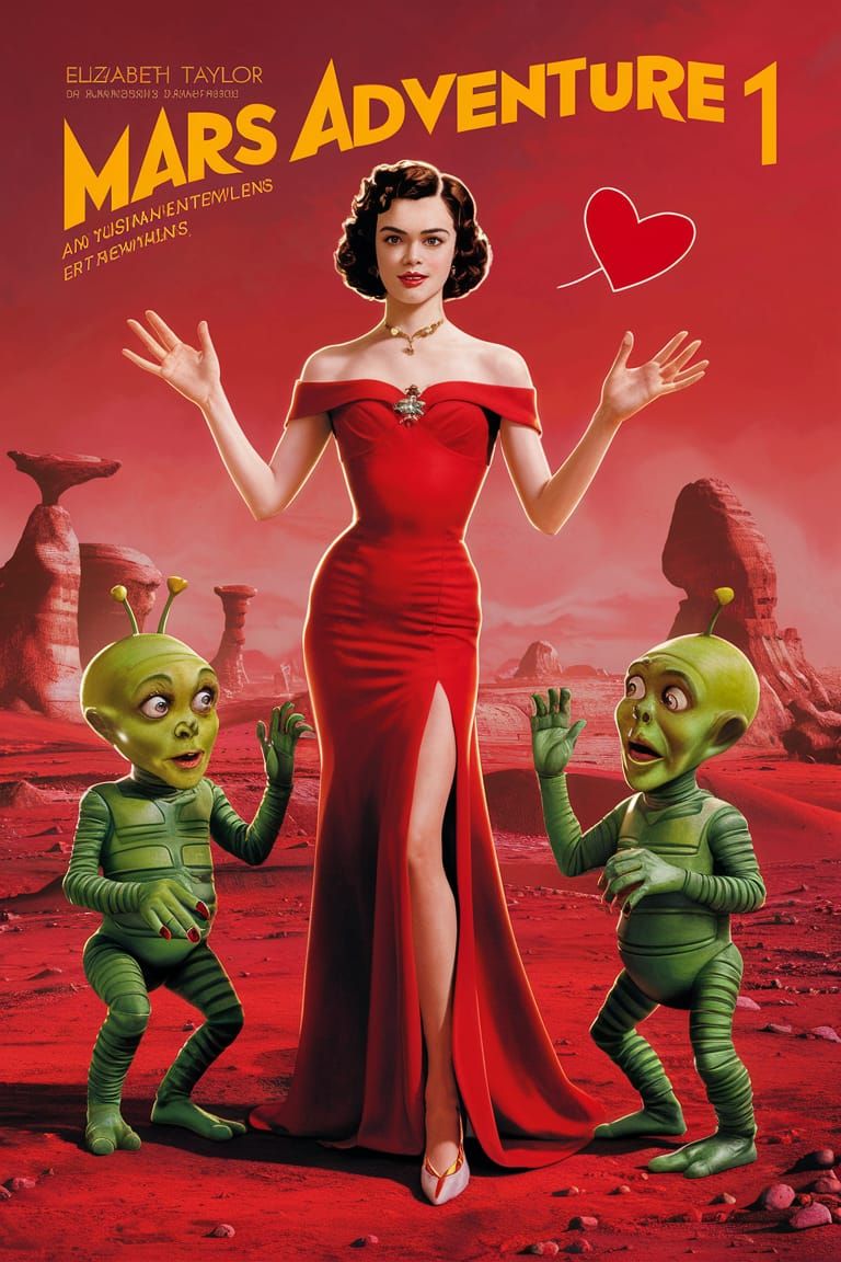 Movie poster for "MARS ADVENTURE 1"