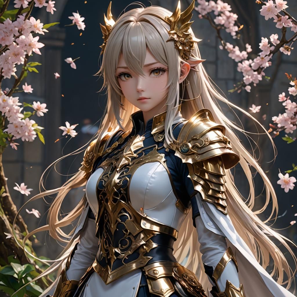 Lesserafim in Detailed 3D Anime Art