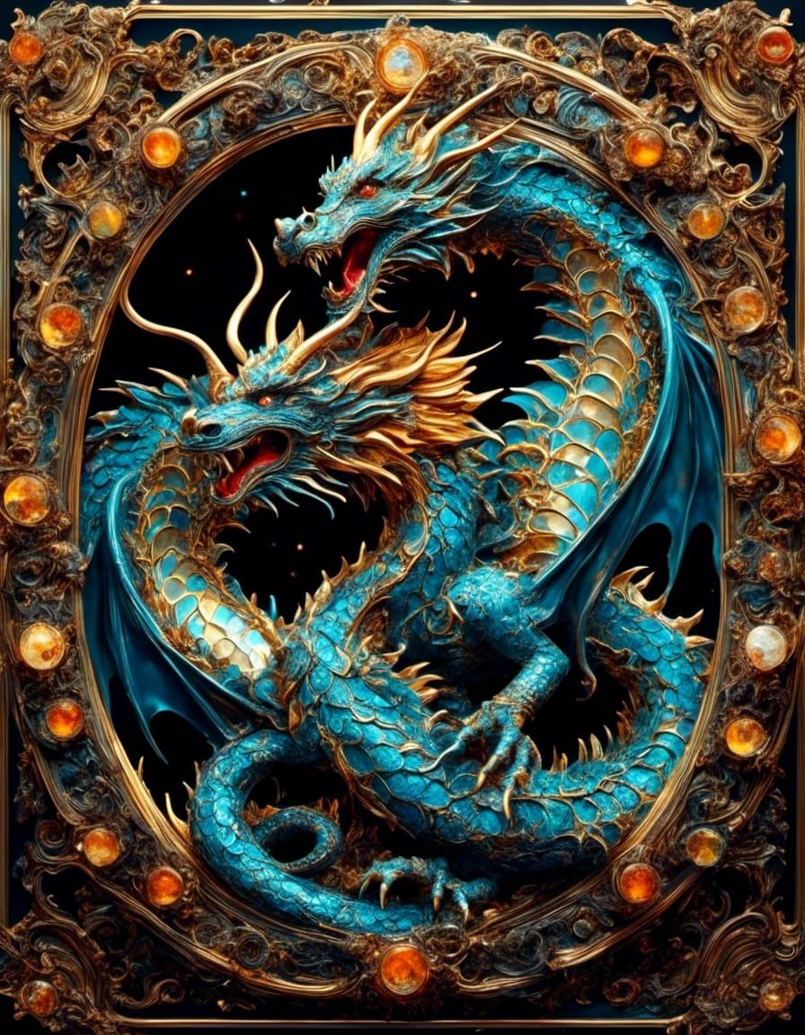 Cosmic Twin Dragons
