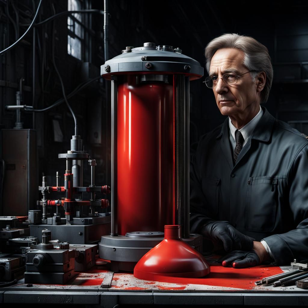 Detailed Matte Painting of Abandoned Laboratory