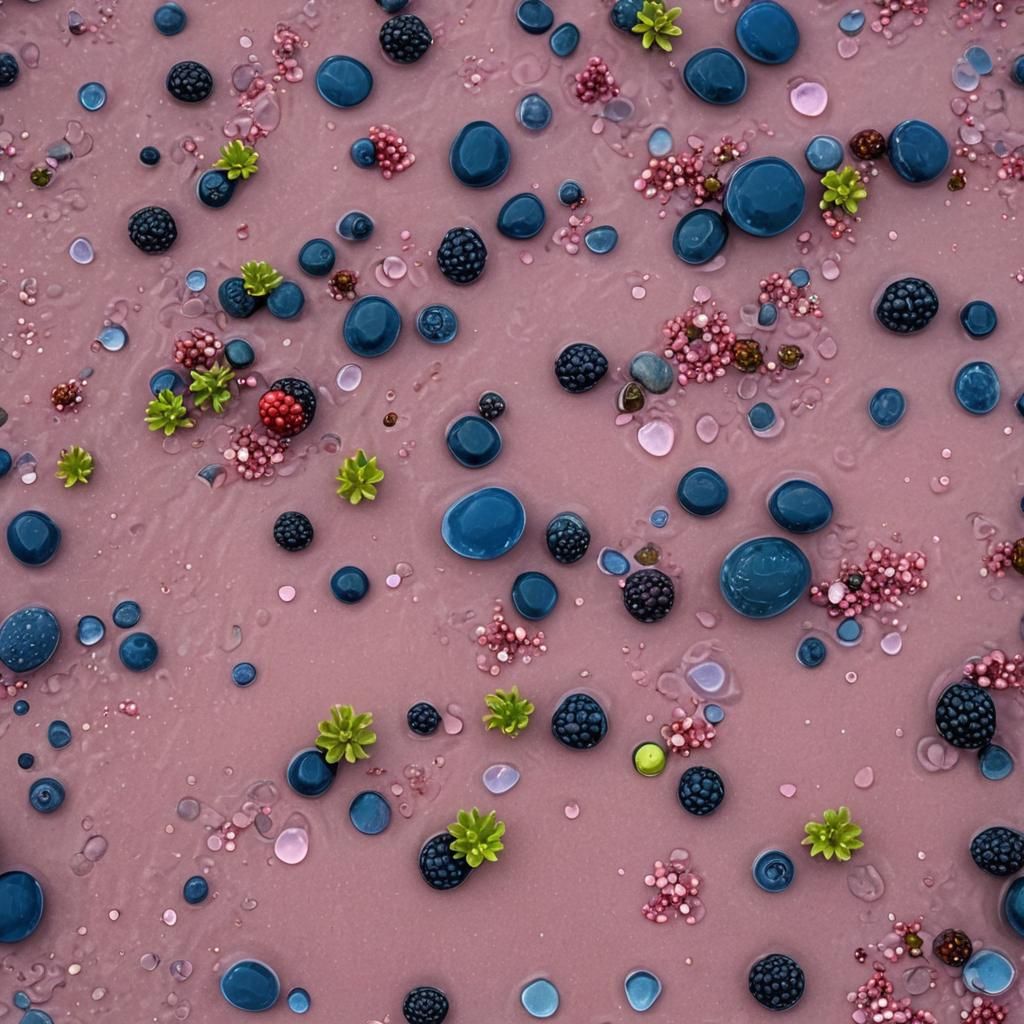 Fantastical Pink Sand Beach with Glowing Ocean