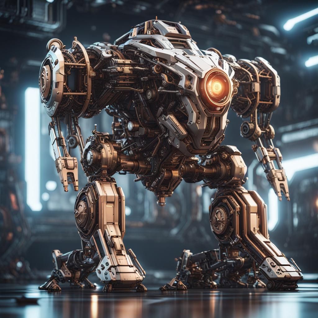 Futuristic Uzbek Folk Tales in Sci-Fi Style