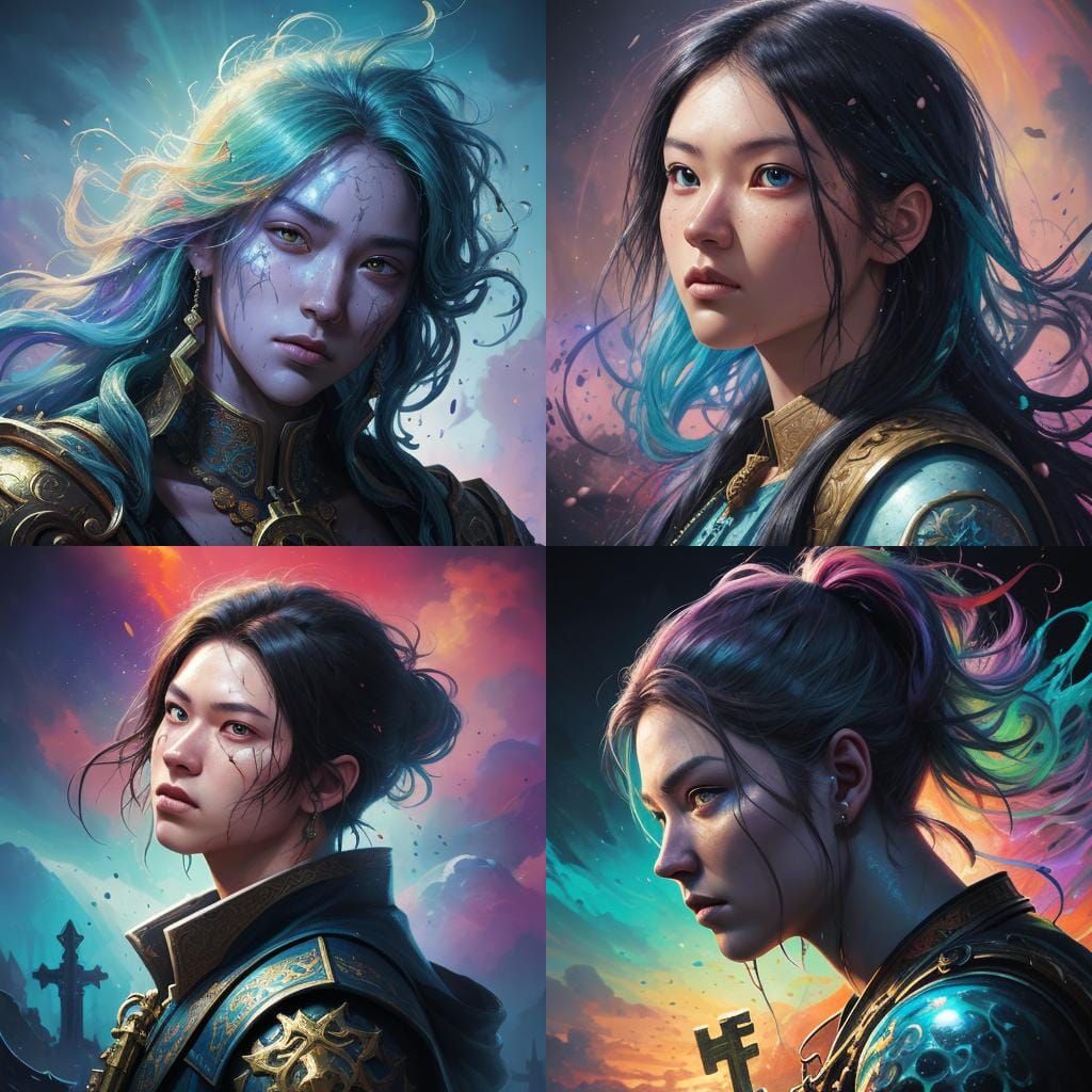 Hyperrealistic Key to Heaven Splash Art