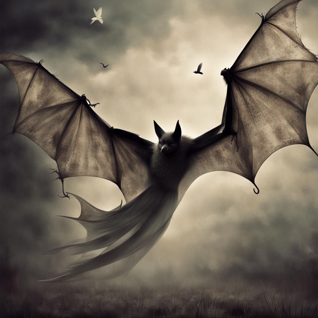 Winged Creatures' Forest Meeting: A Fairy Tale