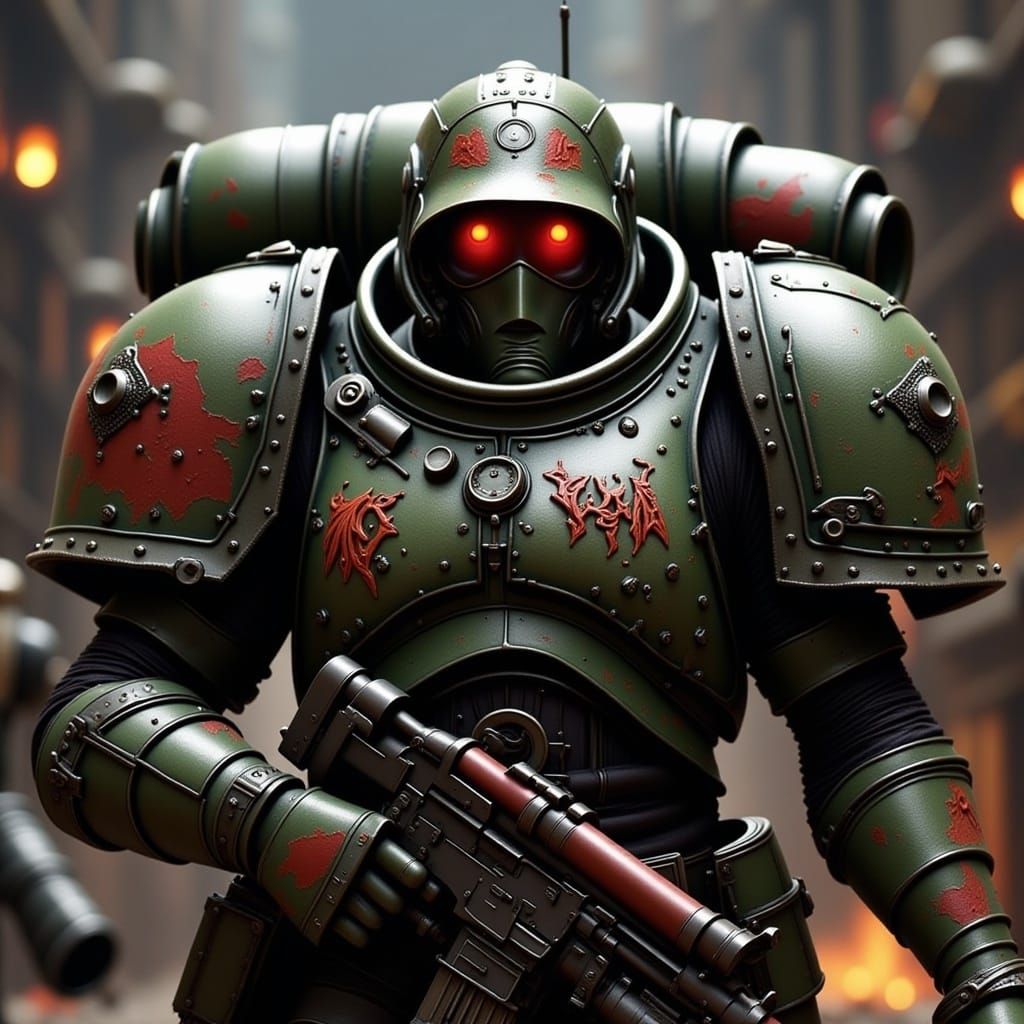 Warhammer 40K Space Marine in Unreal Engine 5
