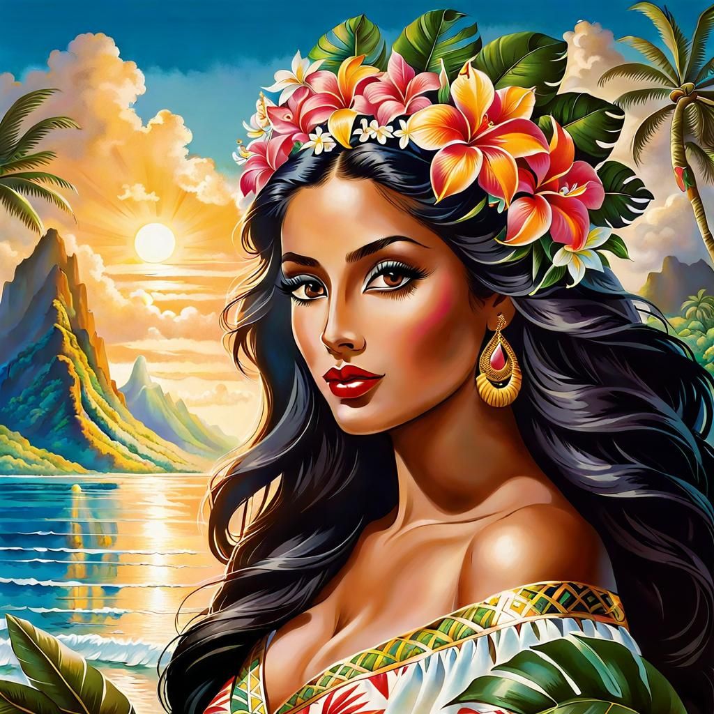 Tahiti as a Woman