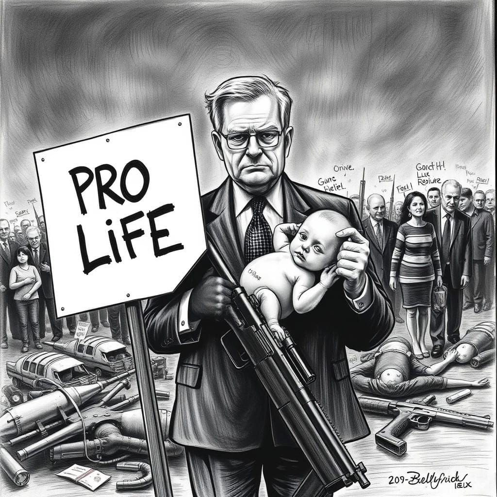 Republican Politician Ignoring Gun Violence Amidst 'Pro-Life...