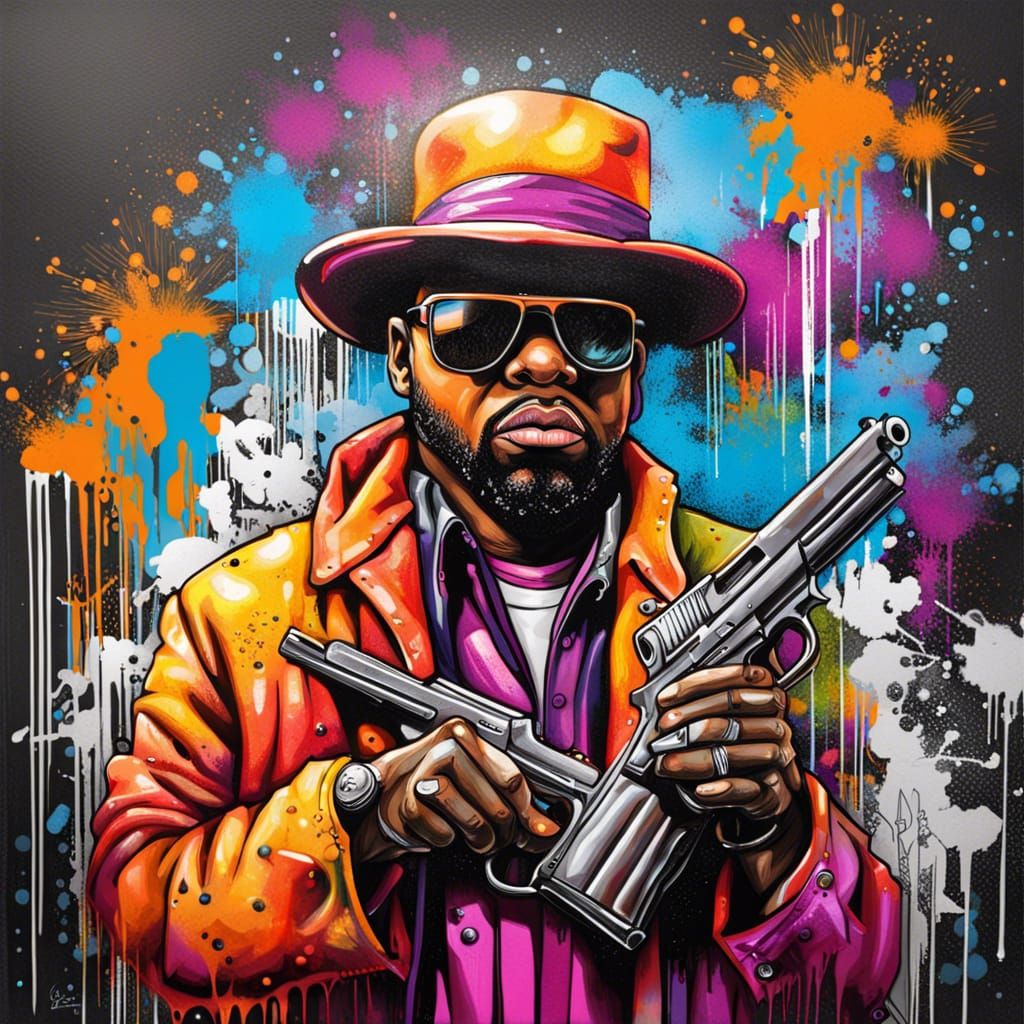 Street Art Pimp in Chicago's O Block