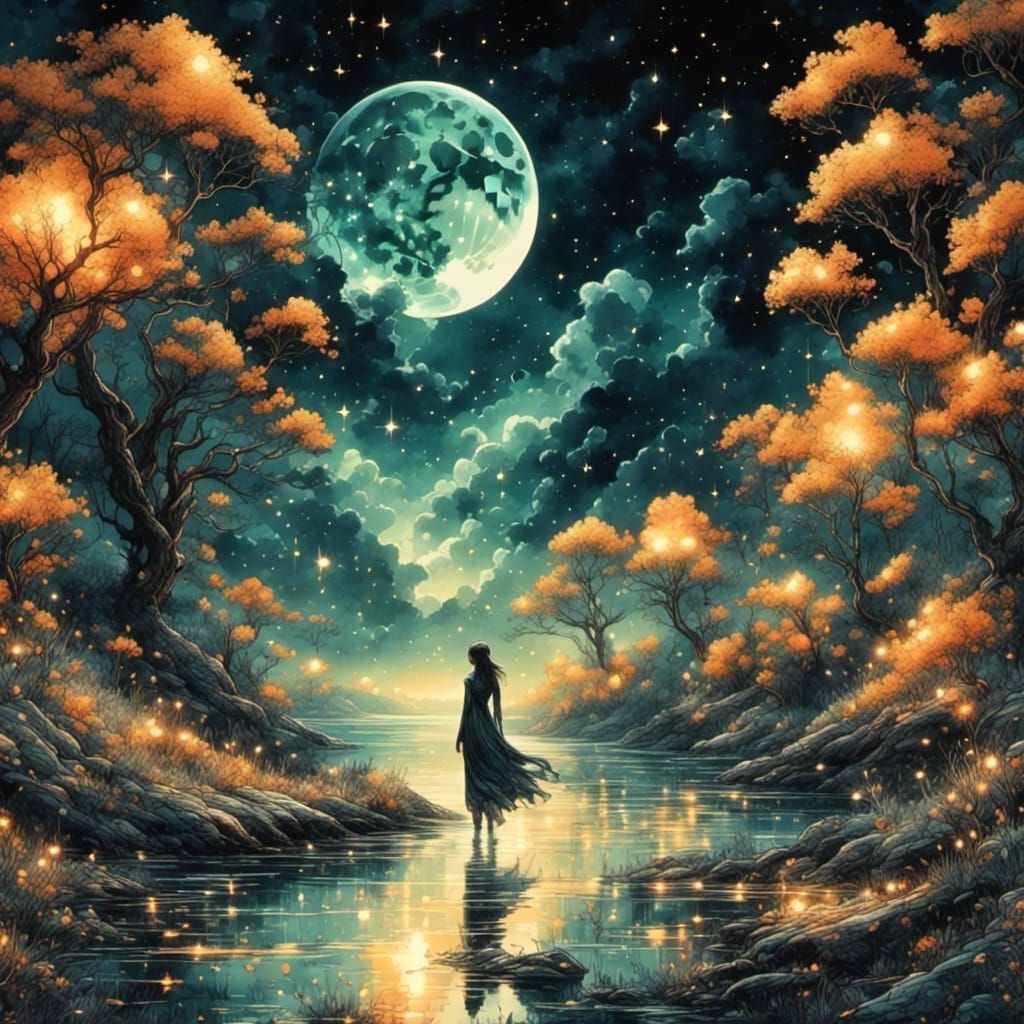 When the night begins to shine, the days become a lot brighter.