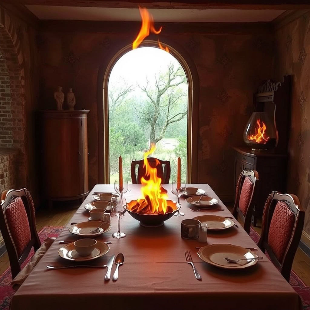 Fiery Furniture: An Early 20th-Century Inspired Vision