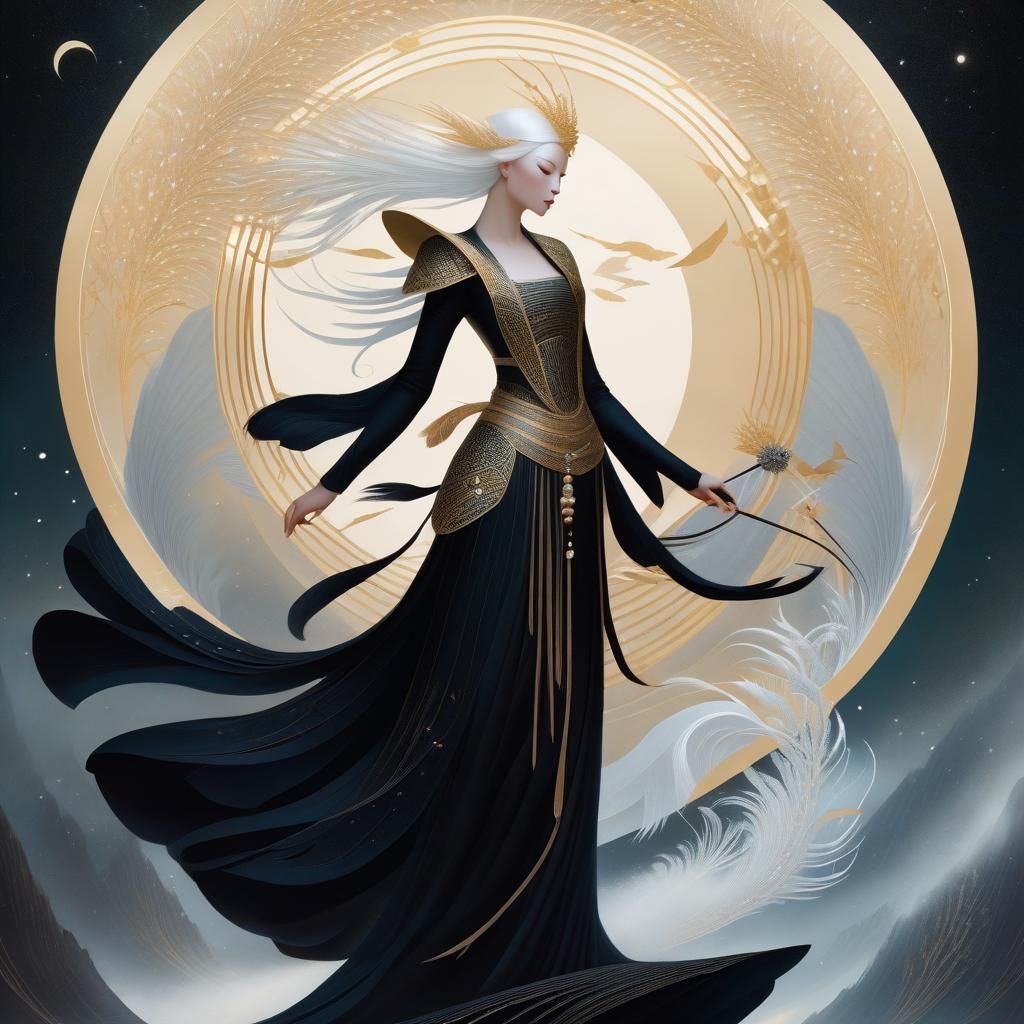 Magical Otherkin Dance in Unearthly Radiance