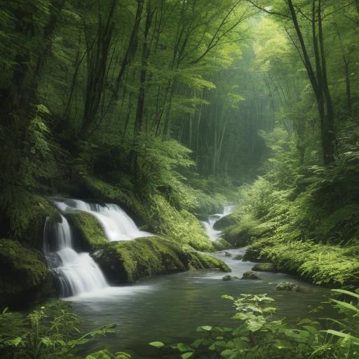 AI Generated Image of Nature