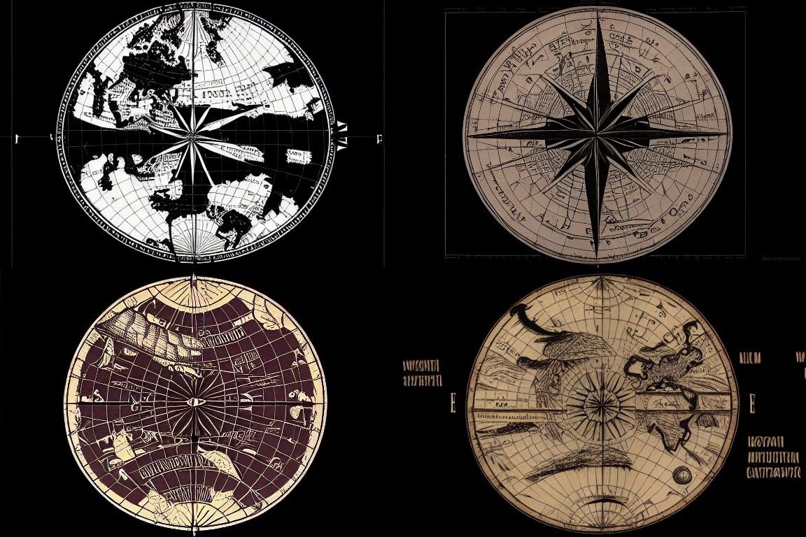Detailed Old-World Map of Alien Territory