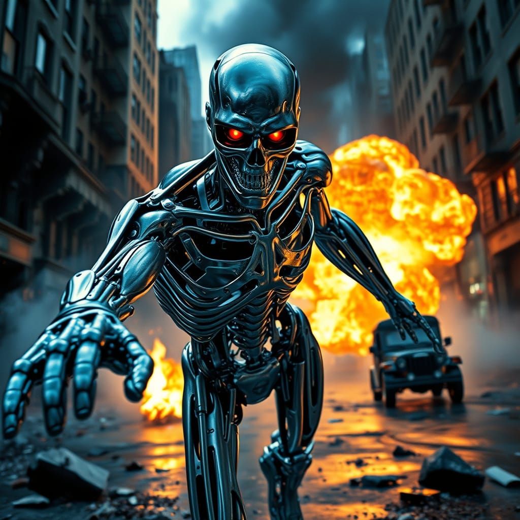 Liquid Metal Terminator in Action