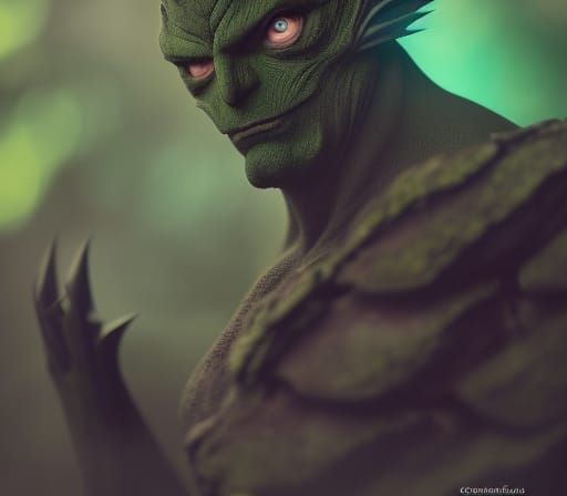 Cthulhu Suit in Dramatic Professional Photo