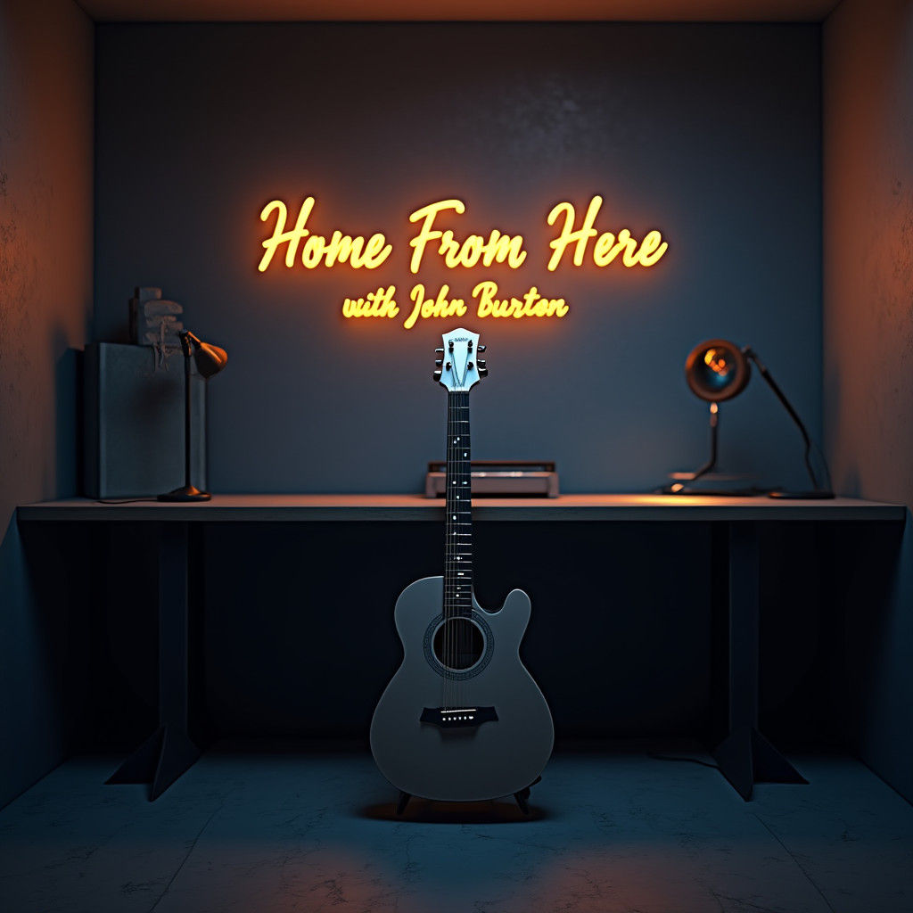 Takamine AN10 in Podcast Studio, Hyperrealistic 8k