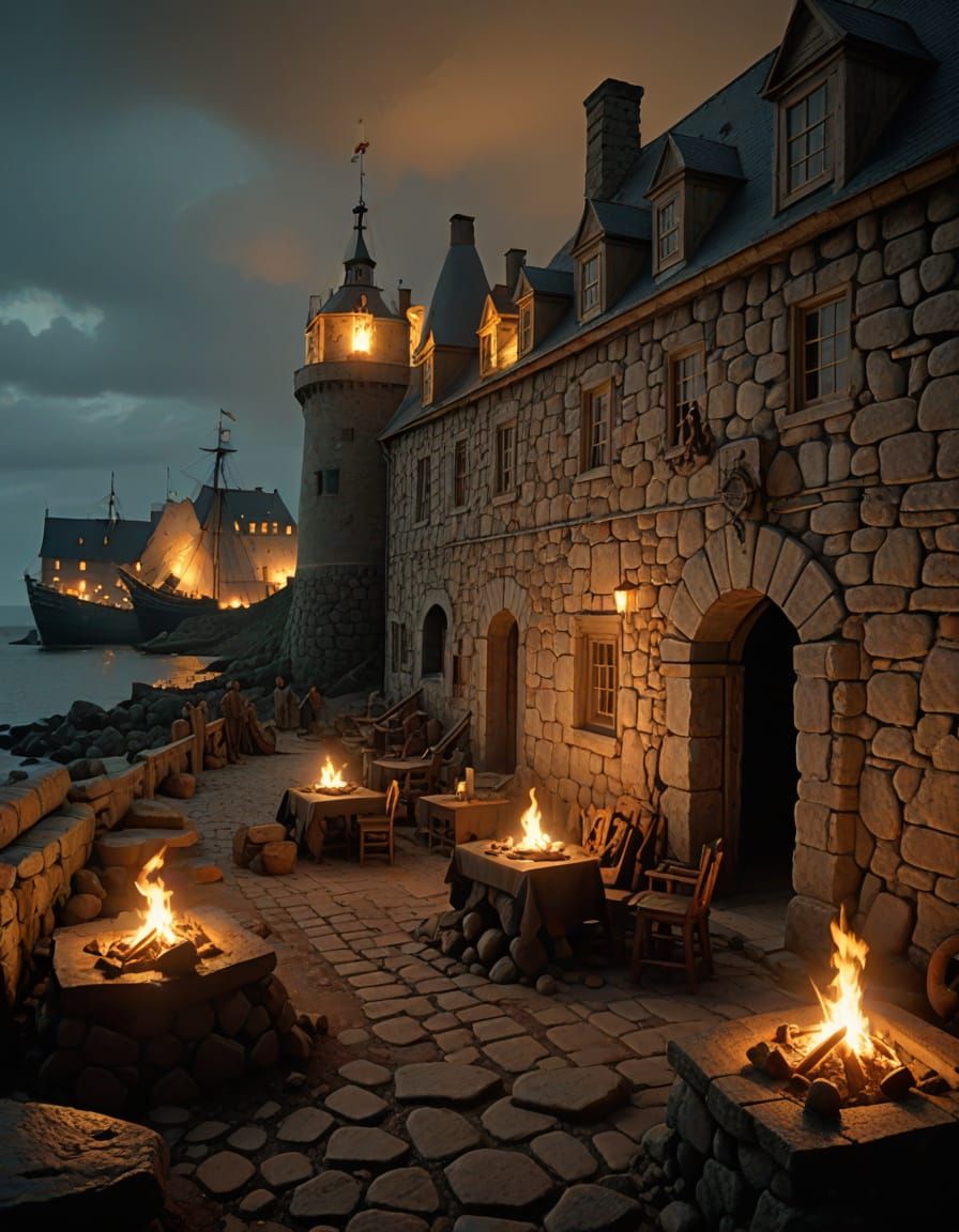 Historical Dreamscape: Louisbourg's Ethereal Ruins and Reviv...