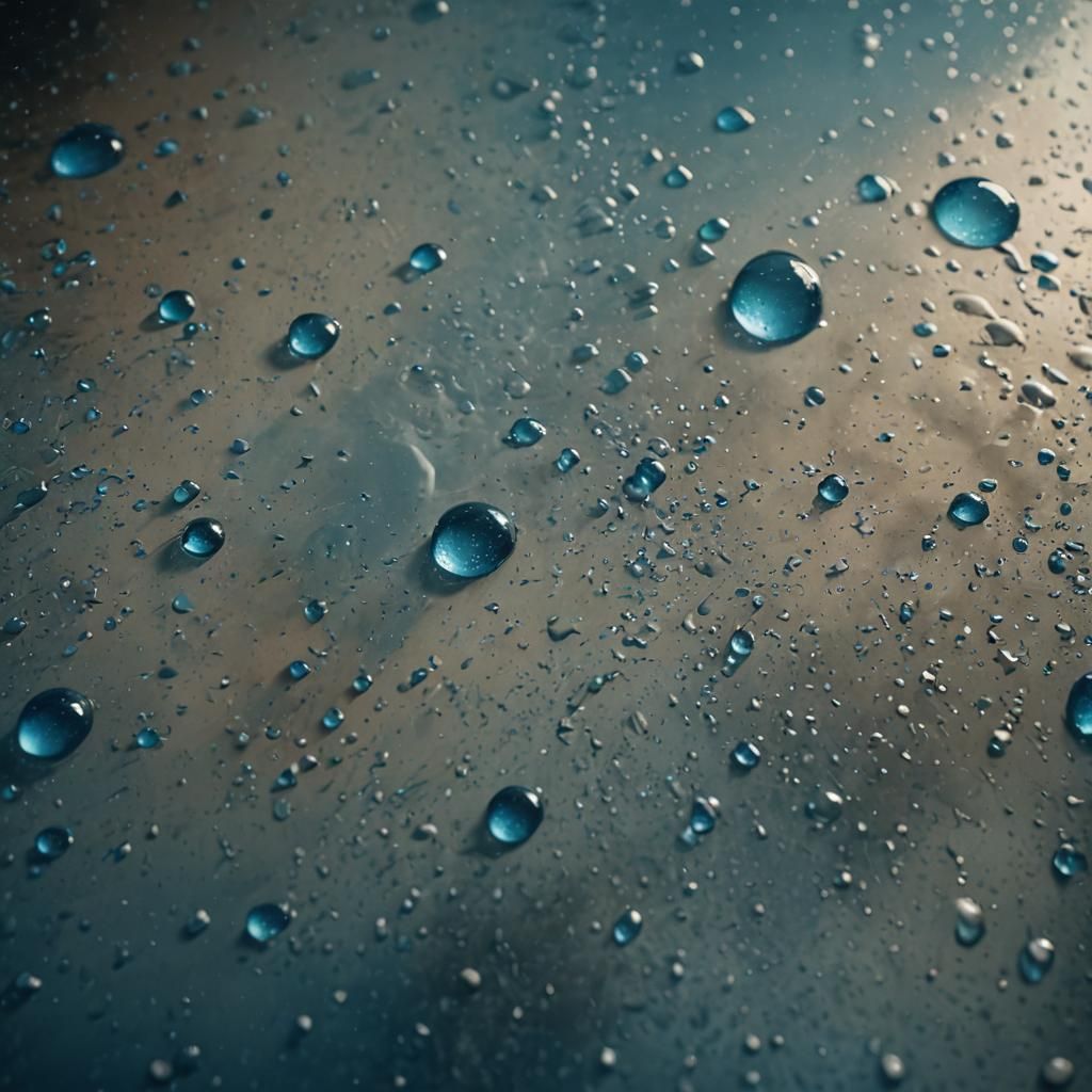 Dramatic Close-Up of Liquid Splashing on Skin