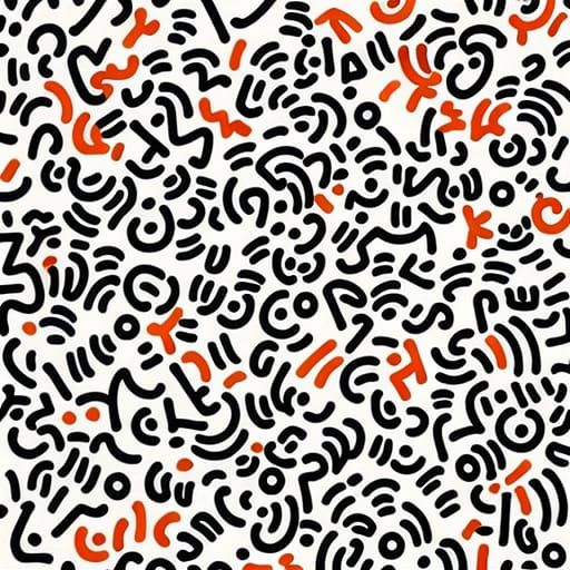 16k resolution, art by Keith Haring, Yayoi Kusama, imaginative balloon creatures, abstract shapes, polka dots, lively ex...