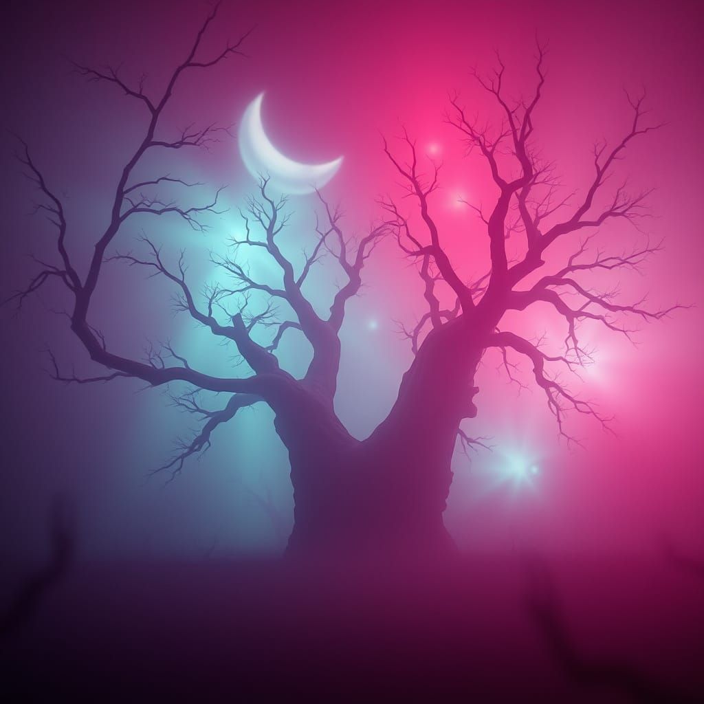 Dreamlike Scene in Surreal Digital Art Style