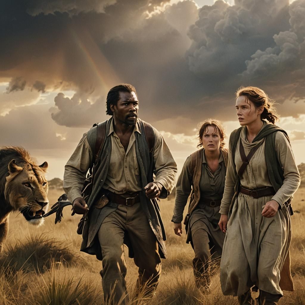 African Rescue in Cinematic Style