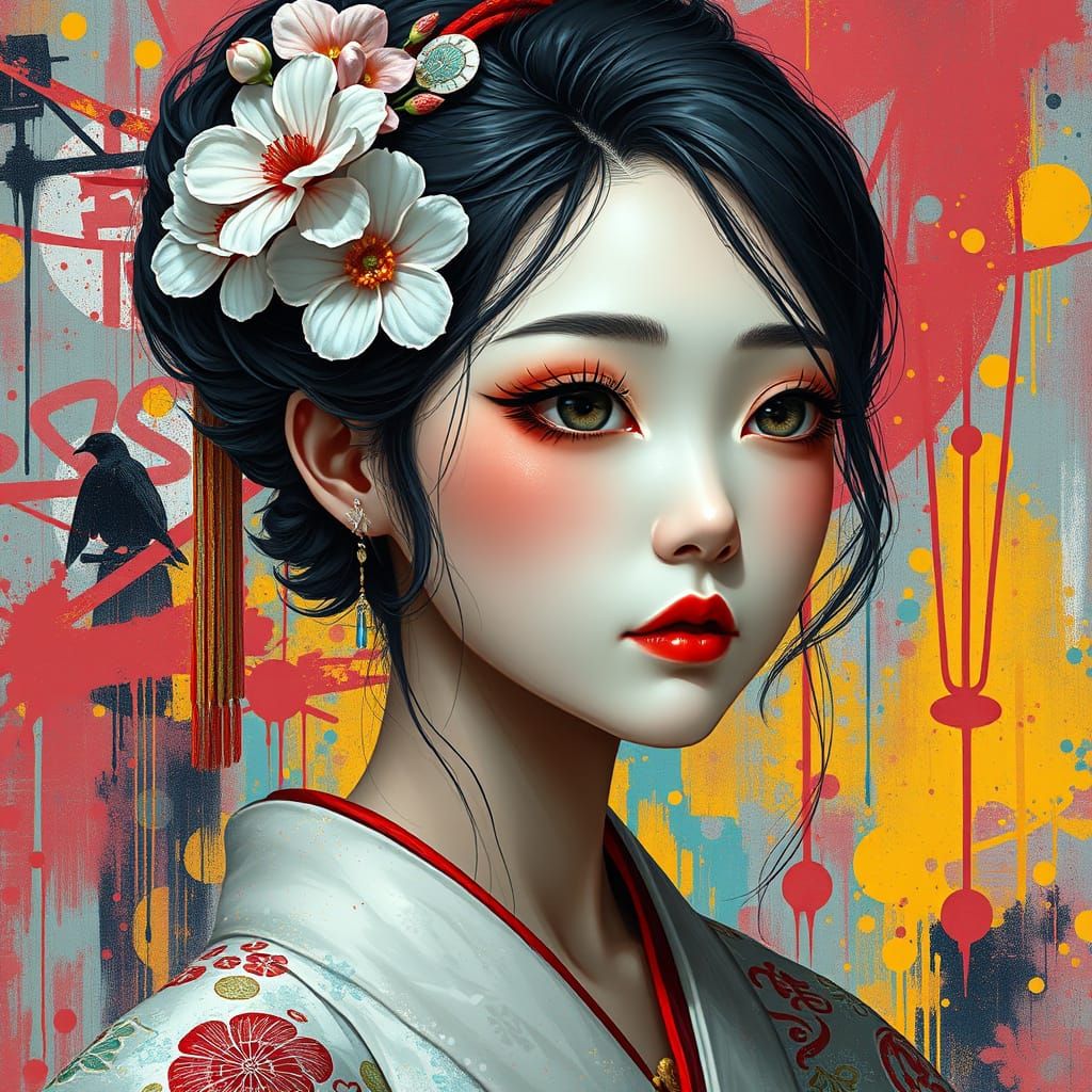 Portrait of a young empress,